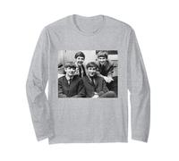 I Beatles John Paul George & Ringo Please Please Me Maglia a Manica