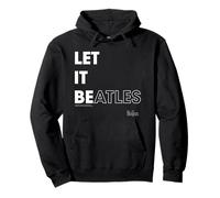 I Beatles lo lasciano essere Typography Design Felpa con Cappuccio