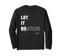 I Beatles lo lasciano essere Typography Design Maglia a Manica