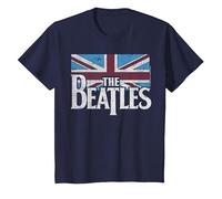I Beatles - Logo Maglietta, Bambini, Navy, 6 Anni
