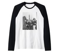 I Beatles Paul George Ringo & John Lennon Blackpool 1964 Maglia con Maniche Raglan