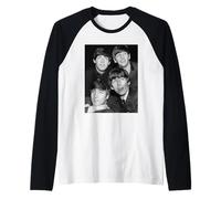 I Beatles Paul McCartney Ringo George John Lennon 1963 Maglia con Maniche Raglan