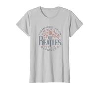 I Beatles - Strawberry Fields Forever Maglietta, Donna, Argento, 3XL