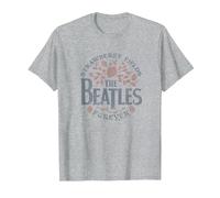 I Beatles - Strawberry Fields Forever Maglietta, Uomo, Grigio Melange, 4XL