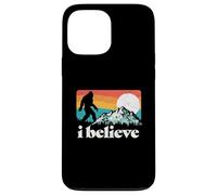 I Believe! Funny Retro Bigfoot Mountains Custodia per iPhone 13 Pro Max