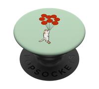 I Believe I Can Fly Exotic Shorthair Cat PopSockets PopGrip Adesivo