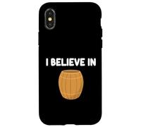 I Believe in Barrels Food Storage Sapore tradizionale di invecchiamento Custodia per iPhone X/XS