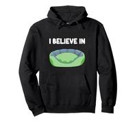 I Believe in Dog Beds Sleeping Comfy Cute Puppy Safe Rest Felpa con Cappuccio