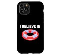 I Believe in Pool Floaties Zattera Summer Party Ocean Water Fun Custodia per iPhone 11 Pro