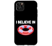 I Believe in Pool Floaties Zattera Summer Party Ocean Water Fun Custodia per iPhone 11 Pro Max