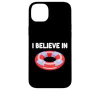 I Believe in Pool Floaties Zattera Summer Party Ocean Water Fun Custodia per iPhone 14 Plus