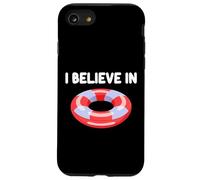 I Believe in Pool Floaties Zattera Summer Party Ocean Water Fun Custodia per iPhone SE (2020) / 7 / 8
