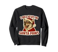 I Believe in Santa Paws - Cane Svedese Vallhund Merry Christmas Felpa