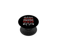 I Believe In The Pawsitive Power Cat Kitten Cats Lovers PopSockets PopGrip Adesivo