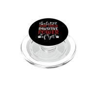 I Believe In The Pawsitive Power Cat Kitten Cats Lovers PopSockets PopGrip per MagSafe