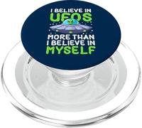 I Believe In Ufos Divertente Vita extraterrestre PopSockets PopGrip per MagSafe