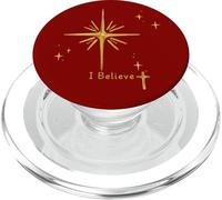 I Believe Stella di Betlemme Nascita Gesù PopSockets PopGrip per MagSafe