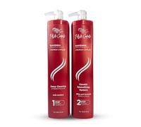 I Belli Capelli Cirugia Capilar, cheratina professionale, effetto lisciante a lunga durata, Cirugia Capilar, sistema raddrizzante Celulas Madres, 2 x 1 l/33,8