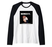I Belli lunedì Hanno Il Giorno Che MERITI! Maglia con Maniche Raglan