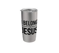 I Belong To Jesus Bicchiere termico in acciaio inox doppia parete