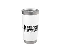 I Belong To Jesus Bicchiere termico in acciaio inox doppia parete