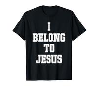 I Belong To Jesus Christian Faith Bibbia Versetto Religioso Maglietta