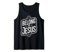 I Belong to Jesus - Fede Religiosa Cristiana Uomo Donna Bambini Canotta