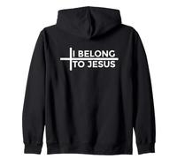 I Belong To Jesus Felpa con Cappuccio