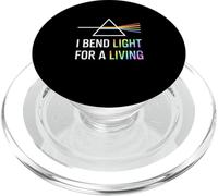 I Bend Light Per Un Vivente Prisma Fisica Ottico PopSockets PopGrip per MagSafe
