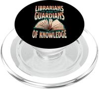 I bibliotecari sono guardiani della conoscenza citazione ispiratrice PopSockets PopGrip per MagSafe