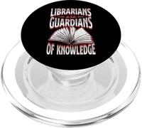 I bibliotecari sono guardiani della conoscenza citazione ispiratrice PopSockets PopGrip per MagSafe