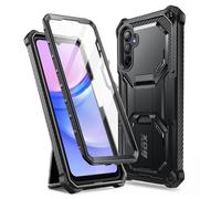 i-Blason Armorbox - Custodia serie per Samsung Galaxy A16 (versione 2024), custodia resistente con cavalletto e pellicola protettiva integrata per Galaxy A16, colore: nero