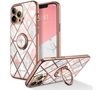 i-Blason Cosmo Snap Case for iPhone 13 Pro Max (6.7 Inches) Slim Mobile Phone Case Shockproof Case Thin Protective Case with Built-in Ring Holder Sup