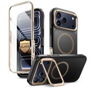 i-Blason Cover per iPhone 17 Pro 6.3'' con Supporto Integrato MagSafe [Pellicola Temperata 9H] [Protezione Militare] [Pulsante Controllo Fotocamera] Custodia Magnetica a Copertura Totale (Deserto)