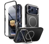 i-Blason Cover per iPhone 17 Pro Max 6.9'' con Supporto Integrato MagSafe [Pellicola Temperata 9H] [Protezione Militare] [Pulsante Controllo Fotocamera] Custodia Magnetica a Copertura Totale (Nero)
