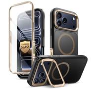 i-Blason Cover per iPhone 17 Pro Max 6.9'' con Supporto Integrato MagSafe [Pellicola Temperata 9H] [Protezione Militare] [Pulsante Controllo Fotocamera] Custodia Magnetica a Copertura Totale (Deserto)