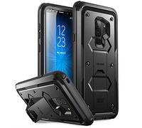 i-Blason Cover Samsung S9 Plus, Custodia Rigida con Cavalletto [Serie Armorbox] Rugged Case per Samsung Galaxy S9+ Plus 2018, Nero