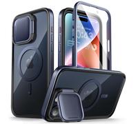 i-Blason Custodia magnetica per iPhone 15 Pro Max con supporto per fotocamera [