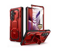 i-Blason Custodia per Galaxy Z Fold 7 Armorbox – Vetro temperato e supporto – Rosso