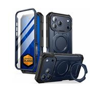 I-BLASON Protettiva SPCGPRONT17P Custodia per Apple iPhone 17 Pro, Blu notte