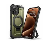 I-BLASON Protettiva SPCGRIPKK17N Custodia per Apple iPhone 17, Verde kaki