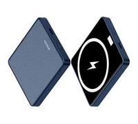 ï¼Blue)E30 10000mAh Magnetic Power Bank 15W Wireless Charging PD + QC 20W External Battery Pack Phone Charger