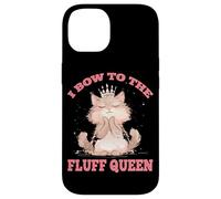 I BOW TO THE FLUFF QUEEN Custodia per iPhone 14