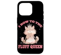 I BOW TO THE FLUFF QUEEN Custodia per iPhone 16 Pro