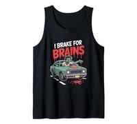 I Brake for Brains Halloween Canotta
