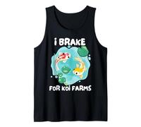 I Brake for Koi -Funny Koi Fish Lover & Pond Enthusiast Canotta