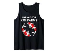 I Brake for Koi | Funny Koi Fish Lover & Pond Enthusiast Canotta
