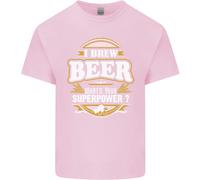 I Brew Beer Qual È Il Tuo Superpotere? Alcohol Uomo Cotone T-Shirt Tee Top