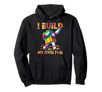 I Build My Own Fun Master Builder Dabbing Toy Funny Felpa con Cappuccio