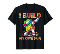 I Build My Own Fun Master Builder Dabbing Toy Funny Maglietta